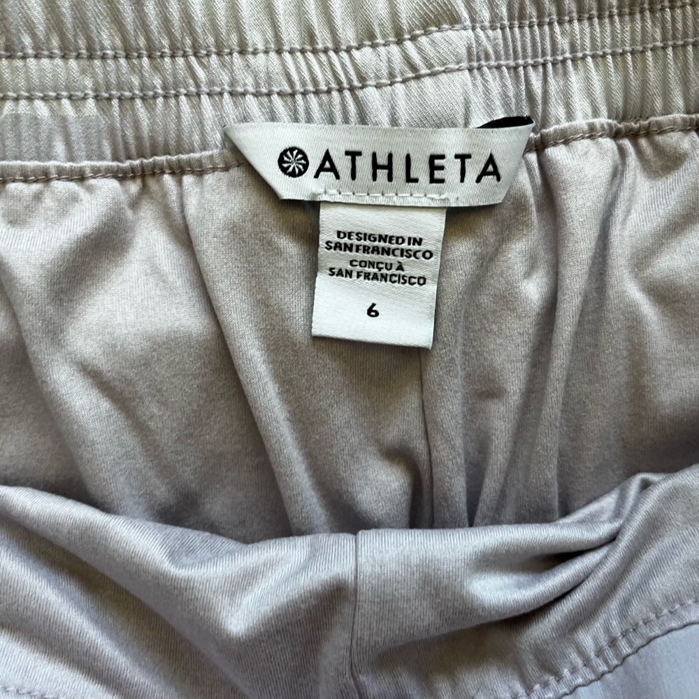 ATHLETA Brooklyn Lined Camo Jogger Size 6 Soft Cozy Warm Athleisure - Picture 4 of 11